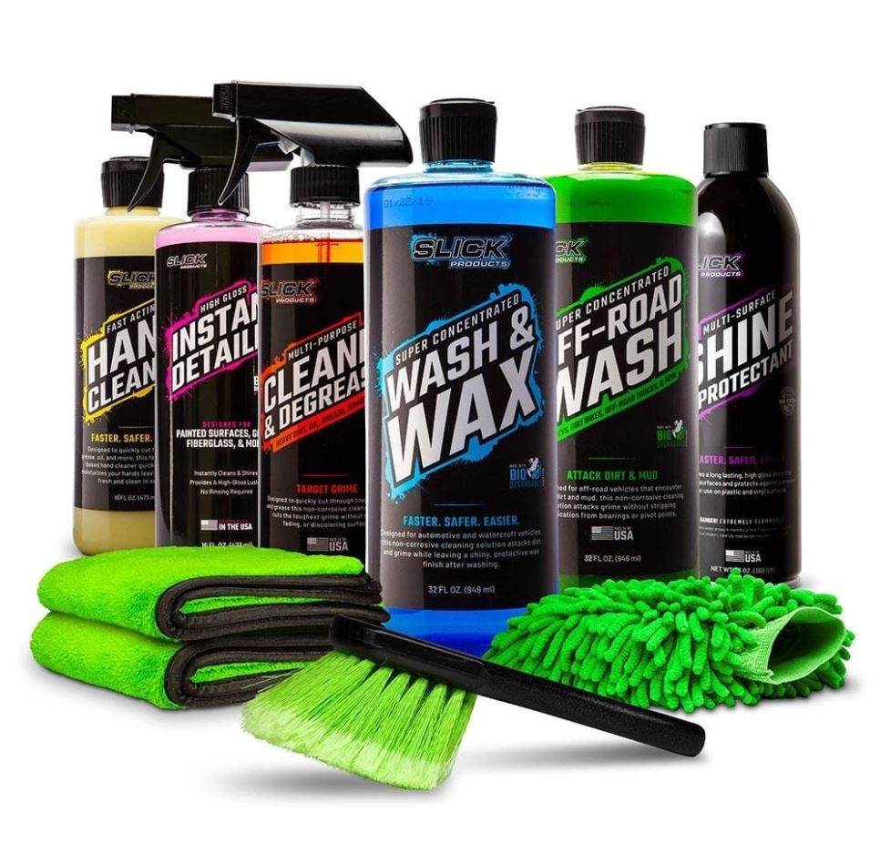 Kawasaki Off-Road Ultimate Wash Bundle - Slick Products ULTIMATE