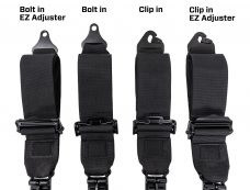 Kawasaki Latch and Link Lap Belt - PRP Seats