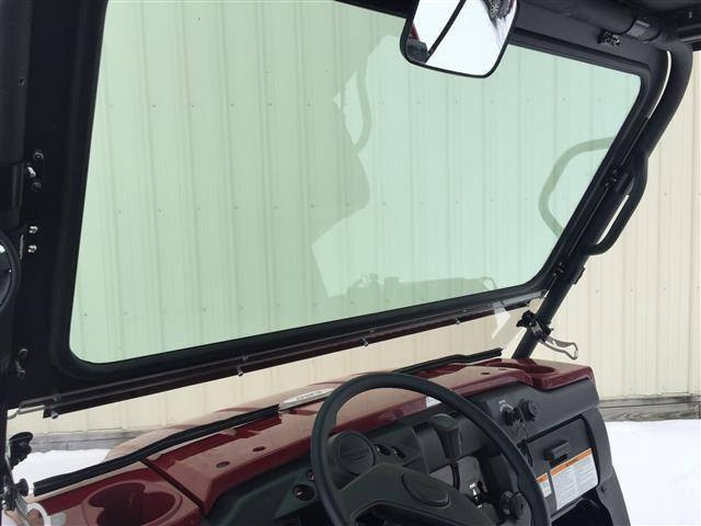 Kawasaki Mule 4010 Laminated Glass Windshield - Extreme Metal