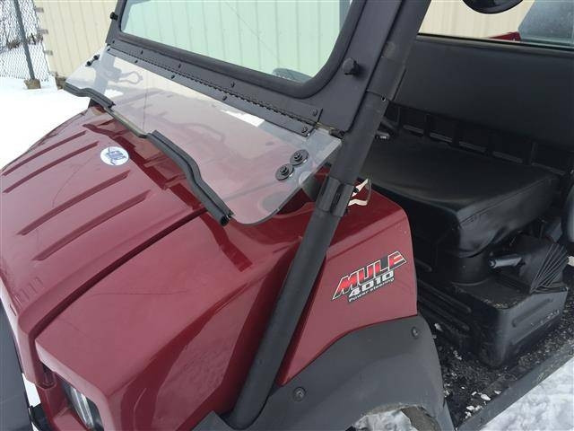 Kawasaki Mule 4010 Laminated Glass Windshield - Extreme Metal