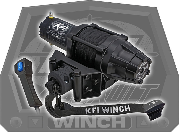 Kawasaki Offroad Assault Winch - KFI Products AS-50X