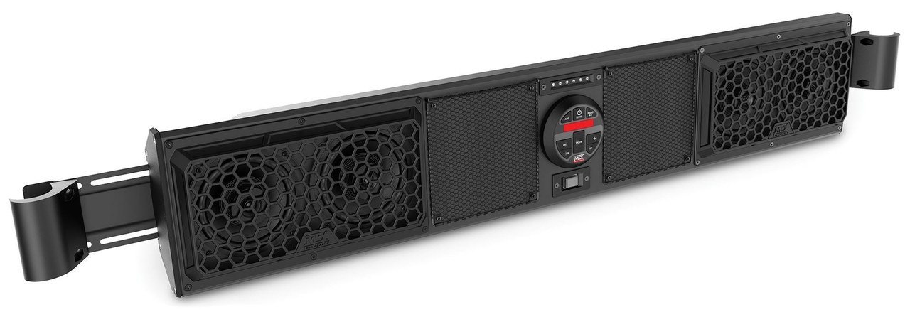 Kawasaki Teryx/Mule Bluetooth Overhead Audio Sound Bar with 2