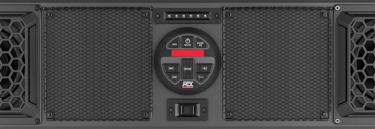 Kawasaki Offroad Bluetooth Overhead UTV Audio System - MTX Audio
