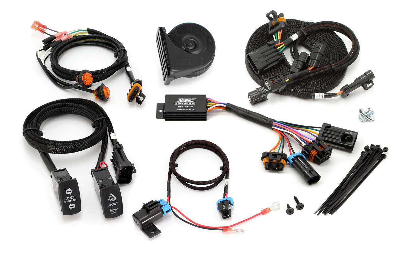 Kawasaki KRX 1000 Self-Canceling Turn Signal System with Horn by
