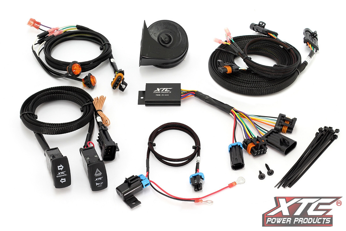Universal Self-Canceling Turn Signal System with Horn Includes OEM