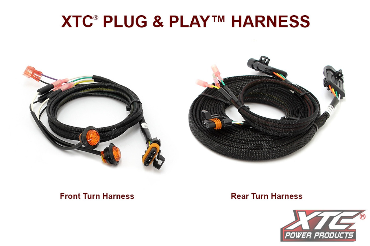 Universal Self-Canceling Turn Signal System with Horn Includes OEM  Interface Wires by XTC Power Products