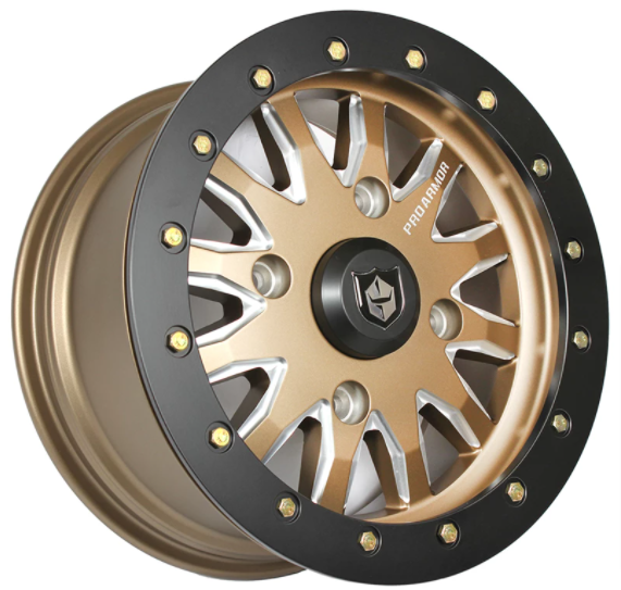 Kawasaki Wheel: Halo Milled 15x7 - Pro Armor P15078HMBL-X-EKO