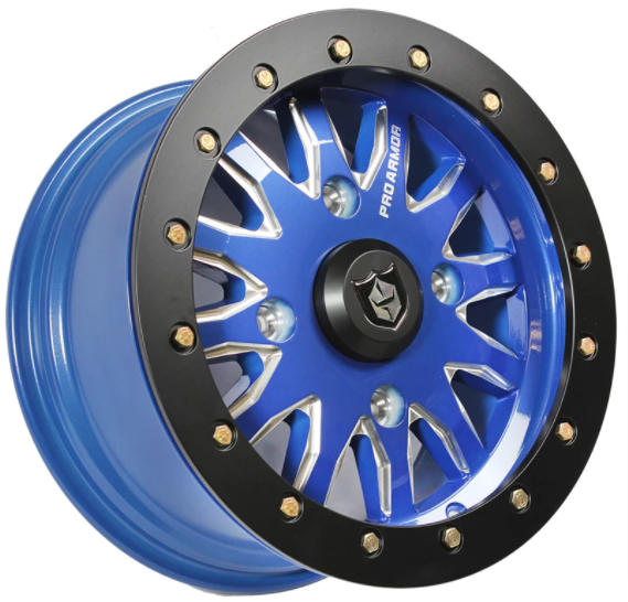 Kawasaki Wheel: Halo Milled 15x7 - Pro Armor P15078HMBL-X-EKO
