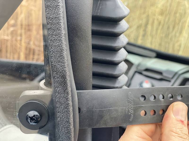 Kawasaki Teryx KRX 1000 Cab Back/Dust Stopper Hard Coated on Both