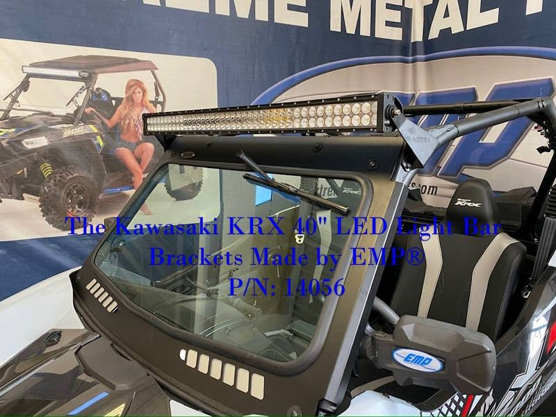 Kawasaki Teryx KRX 1000 Light Bar Brackets for a 40" Light Bar