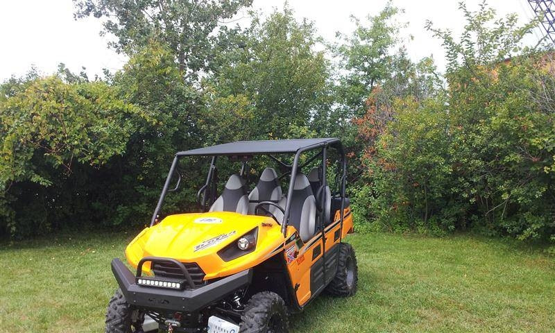 Kawasaki Teryx-4 Aluminum Top - Extreme Metal Products 12317-EKO