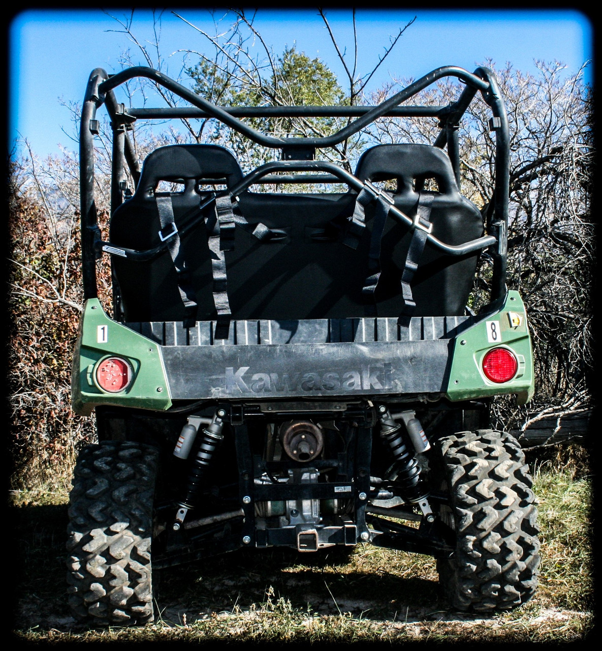 Kawasaki Teryx 4 Rear Bench Seat - UTV Mountain Accessories