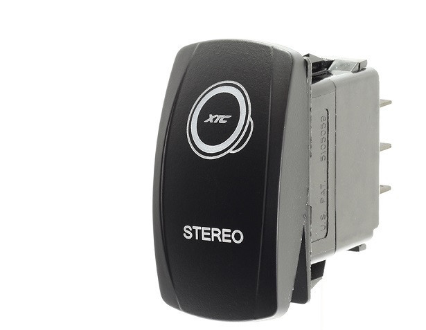 Kawasaki Teryx / Ridge / KRX / Mule Stereo Rocker Switch - XTC