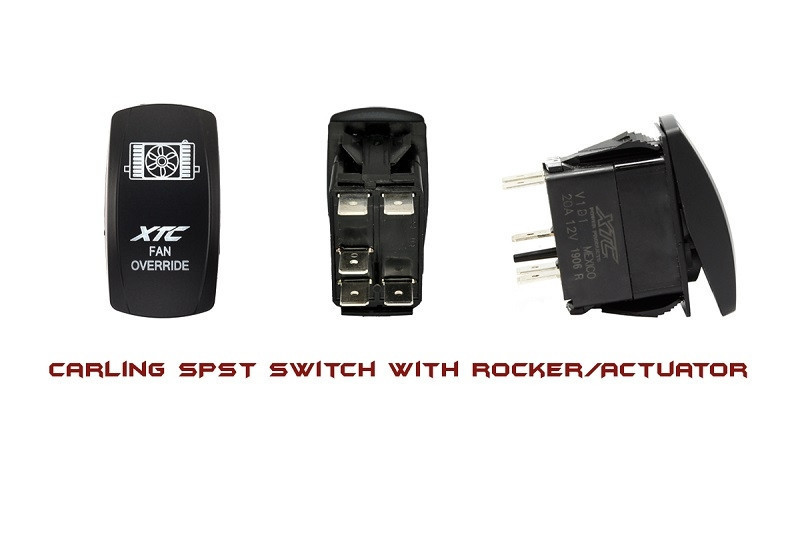 Kawasaki Teryx / Ridge / KRX / Mule Fan Override Rocker Switch