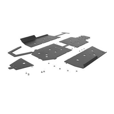 Aftermarket Aluminum & High-Density UHMW Kawasaki Mule Skid Plate Kits