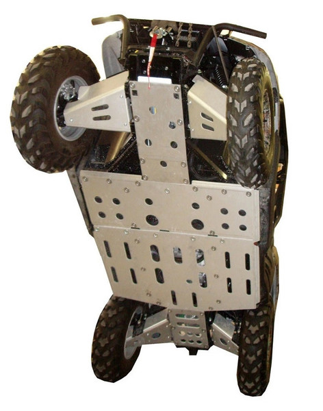 Kawasaki Teryx 750 8-Piece Complete Aluminum Skid Plate Set by Ricochet