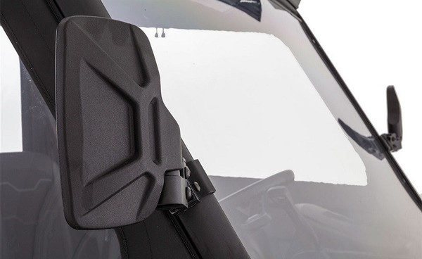 Kawasaki Mule / Teryx Profile Tube Breakaway Side Mirrors by Battle Armor