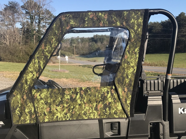 Kawasaki Mule Pro FX Side Enclosures by Greene Mountain