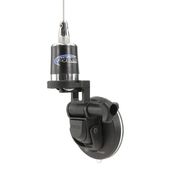 Kawasaki Mule / Ridge / Teryx Suction Cup Antenna Mount by Rugged Radios