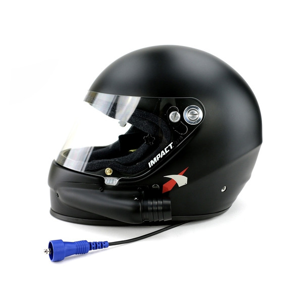 Kawasaki Mule / Teryx Impact 1320 Side Air Helmet with Wired Helmet Kit by Rugged Radios