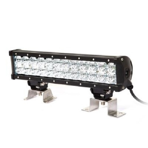 Kawasaki Mule / Teryx 13.5 Inch LED Light Bar Dual Row 72 Watt Combo Ultra II Series by Quake LED 