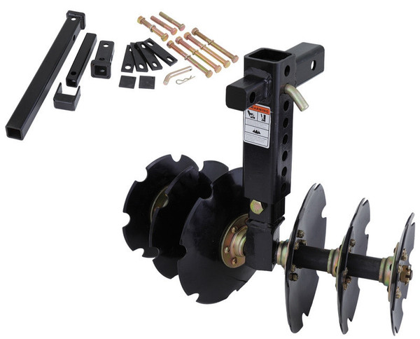 Kawasaki Mule / Ridge / Teryx Groundhog Max Foodplot Disc / Plow With Kit by Bad Dawg