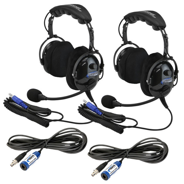 Kawasaki Mule / Ridge / Teryx Expand to 4 Place with Over The Head Ultimate Headsets by Rugged Radios