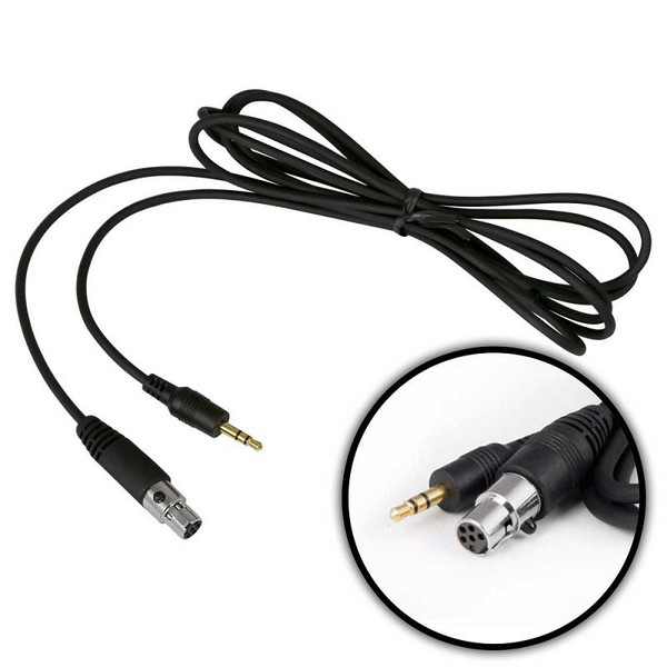Kawasaki Mule / Teryx 7' Intercom Audio Record Cable - Capture Intercom Audio on your GoPro or Video Camera by Rugged Radios