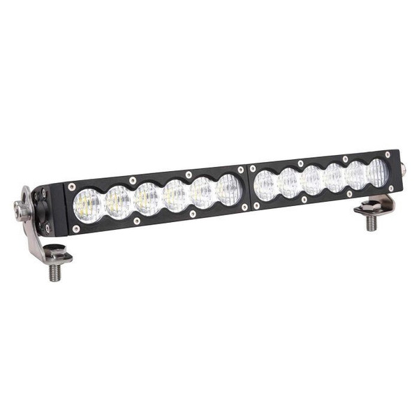 Kawasaki Mule / Teryx 20 Inch Led Light Bar Single Row 90 Watt Combo Carbon Series by Quake LED