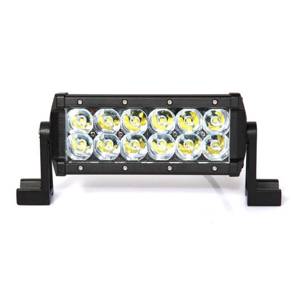  Kawasaki Mule / Teryx 8 Inch LED Light Bar Dual Row 36 Watt Spot Ultra II Series by Quake LED 