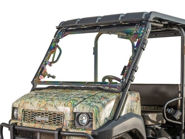 Kawasaki Mule 4000/4010 Scratch Resistant Flip Windshield by Super