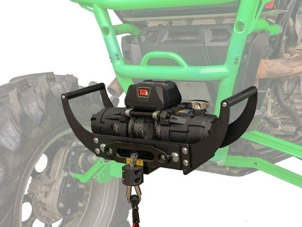Kawasaki Mule / Teyrx 12,000 Lb. Winch Receiver Mount by Super ATV