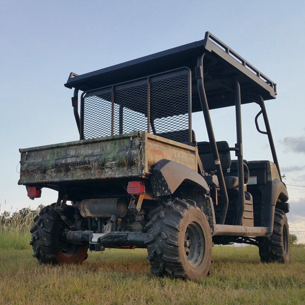 Kawasaki Mule One-Piece Trans Steel Roof by Ranch Armor