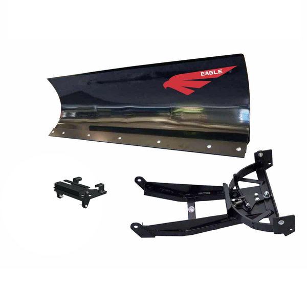 Kawasaki Teryx Straight Blade Front-Mount Complete Snow Plow Kit by Eagle Plows