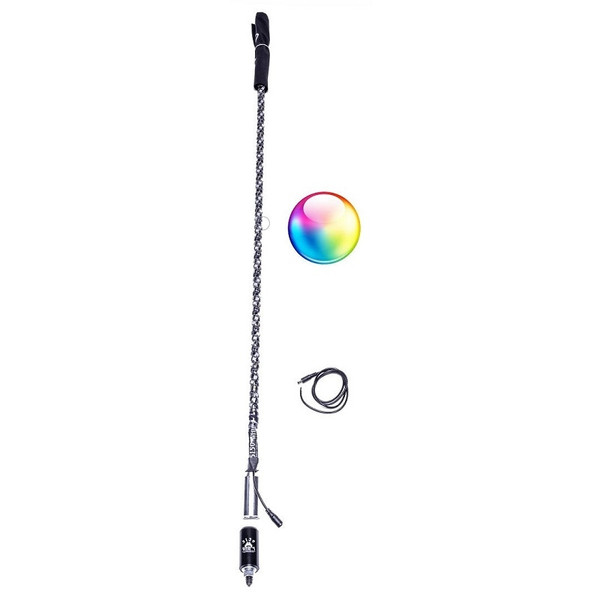 Kawasaki Teryx / Mule LED Whip with Bluetooth by 5150 Whips - WH-110-XX-EKO