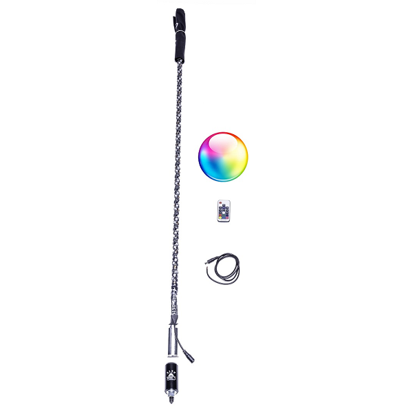 Kawasaki Mule / Ridge / Teryx Remote LED Whip by 5150 Whips - WH