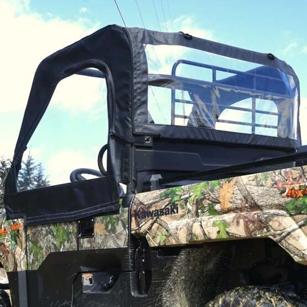 Enhance Your Ride with Kawasaki Mule Pro-MX Soft Doors & Rear Window!