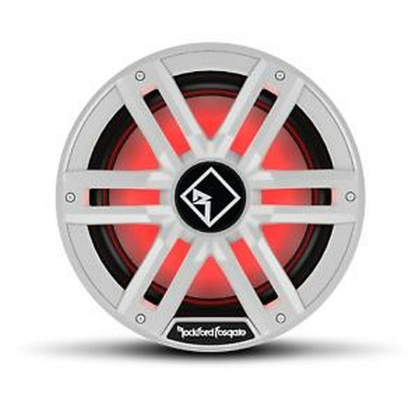 Kawasaki Mule / Teryx M2 12" DVC 4-Ohm Optix Sealed Exclosure Marine Subwoofer (White) by Rockford Fosgate