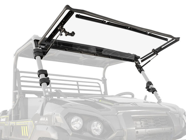 Kawasaki Mule Pro Scratch Resistant Flip Windshield by SuperATV