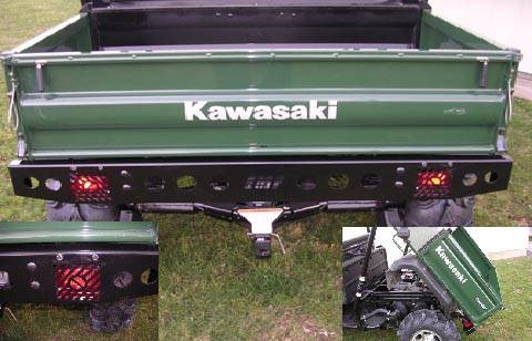 Mackey出品です。 Kawasaki Mule 4010 Heavy Duty Rear Bumper by EMP 9645