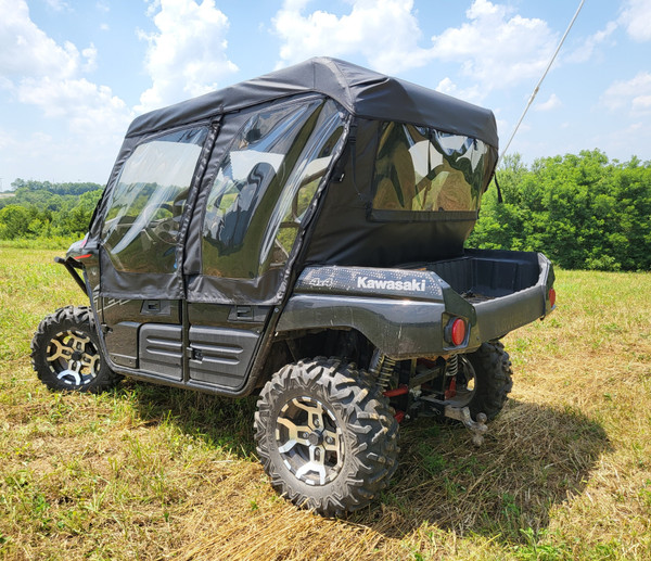 Kawasaki Teryx 4 Full Cab Enclosure with Vinyl Windshield by 3 Star Industries