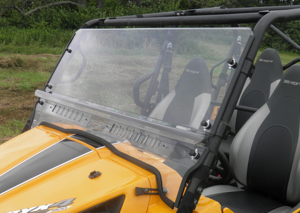 Kawasaki Teryx 4 - 1 Pc Vented General-Purpose Windshield by 3 Star Industries