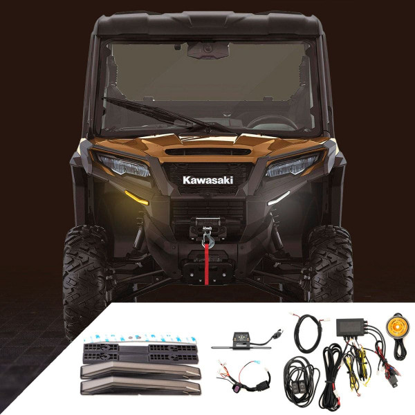 Kawasaki Ridge Auto Cancel Apex Turn Signal Kit by Ravek