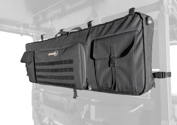 Kawasaki Teryx/Mule/KRX/Ridge UTV Double Gun Case with Storage for Roll Bars by SuperATV
