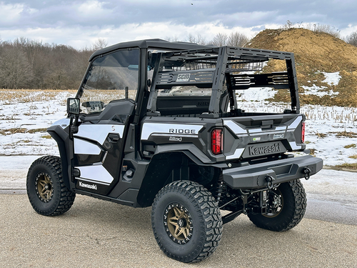 Kawasaki Ridge Utility Rear Cargo Bed Rack / Storage by Spike