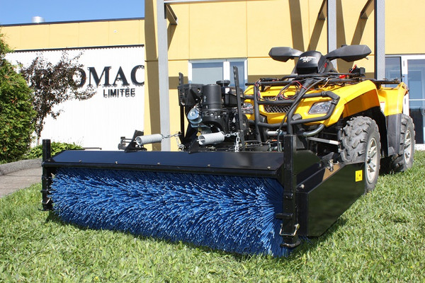 Kawasaki Teryx/Mule/KRX/Ridge 60 Inch Rotary Broom (Snow /Cleaning) for Front of UTV by Bercomac