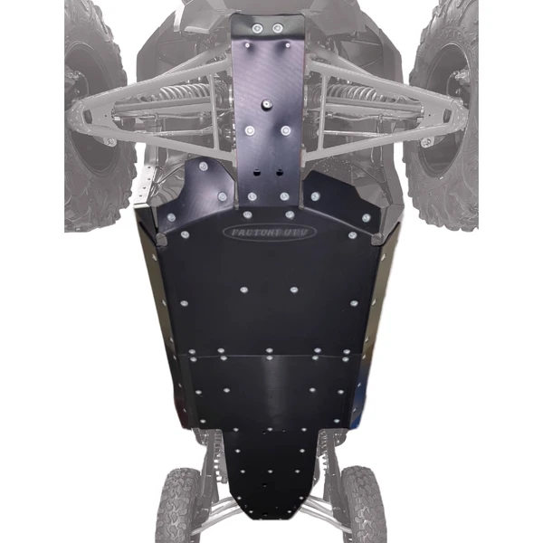 Kawasaki Teryx KRX 4 1000 UHMW Skid Plate and Rock Sliders by Factory UTV