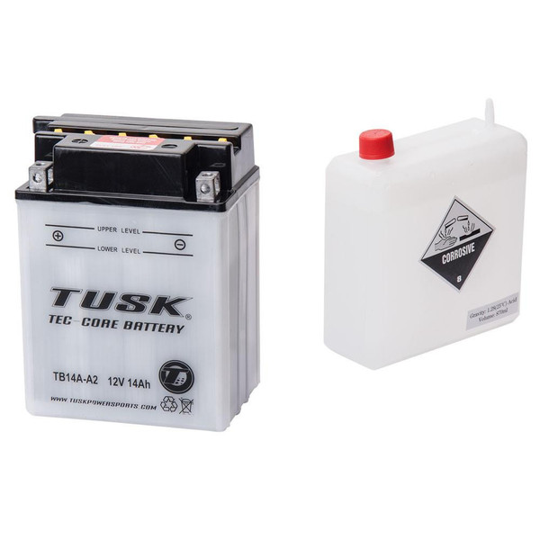 Kawasaki Mule SX Tec-Core Battery with Acid TB14AA2 by Tusk