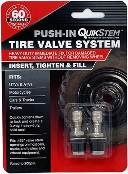 Kawasaki QuikStem™ Push-In Tire Valve Stem System