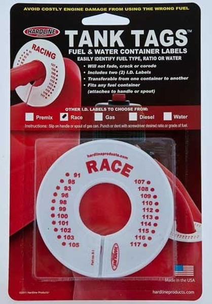 Kawasaki Tank Tags™ Disc style “Racing”